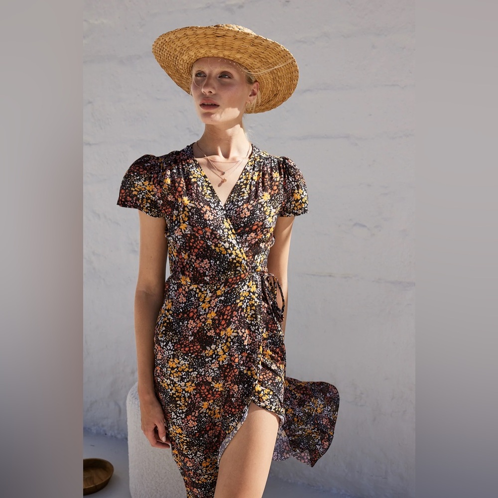 AURA the Label Reverie Wrap Dress